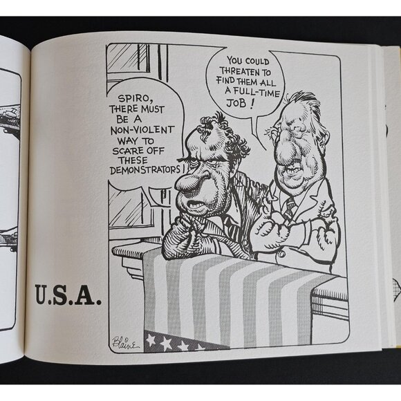 Vintage Blaine Political Satire Cartoon Book, Hamilton Spectator Satire - Picture 6 of 8